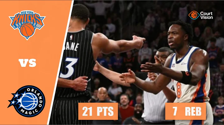 OG Anunoby - 21 Points, 3 Steals, 5 Three-Pointers vs Magic - 2025-26 Regular Season