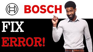 How To Fix Bosch Dishwasher E06 Error Code   Meaning (2025)