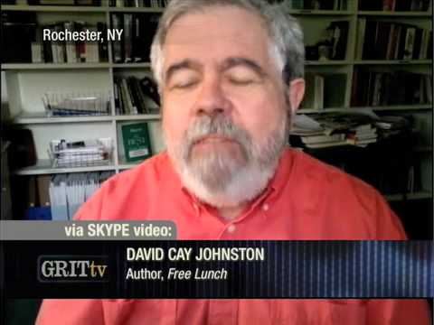 GRITtv: David Cay Johnston & Robert Johnson: Is Gv...