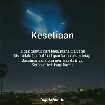STORY WA ' KESETIAAN '
