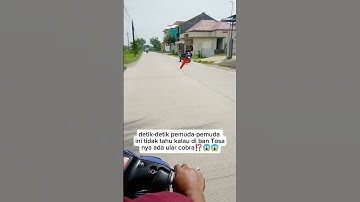 pemuda ini tidak tau kalau ada ular cobra ⁉️😱😱#viralvideo #video #shortvideo #shotrs