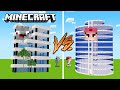 Icrimax hotel vs alphastein hotel in minecraft