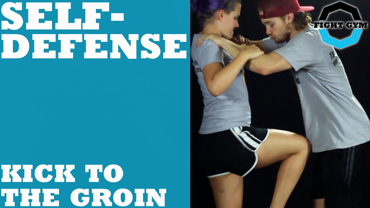 Self Defense Kick To The Groin Youtube