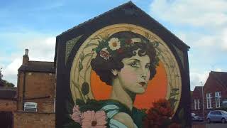 Street Art - Shrubland Street Mural - Leamington Spa