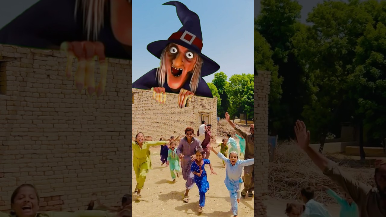 Scary but Funny Kids Reaction 😂👻