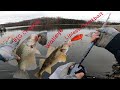 Caught a big Crappie and Walleye with Lipless Crankbait in winter | Big Crappie Fishing|Bank Fishing