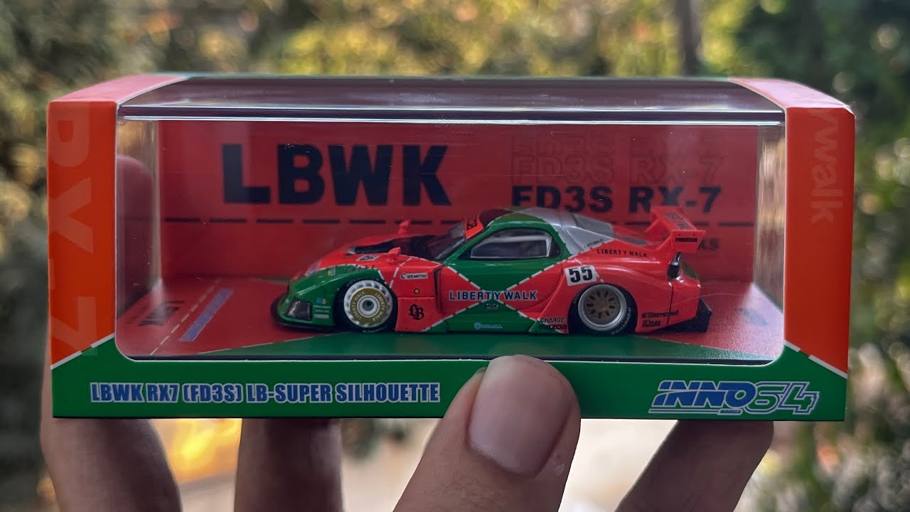 Inno 64 LBWK Mazda RX-7 Review | Legendary 1991 787B Le Mans Livery ...