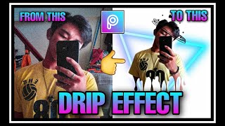 DRIPPING EFFECT in PicsArt | EASY STEP by STEP Tutorial | TULO EFFECT ~ PICSART DRIP / EDITING VIDEO