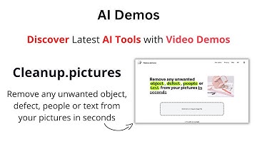 AI Demos | Remove Unwanted Objects in Seconds with Cleanup.pictures | Cleanup.pictures Demo