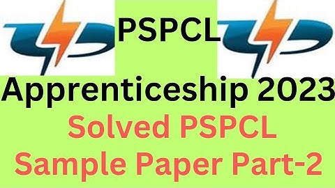 PSPCL Lineman Apprenticeship 2023 || Solved Sample Paper Part-2