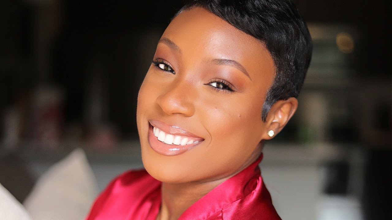 ЛЕГКИЙ повседневный макияж для обычной темнокожей женщины МЕНЕЕ чем за 10 МИНУТ! Обещаю.