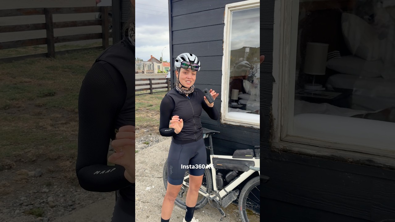 All the Patagonia adventure captured with the@insta360 X5 #bikepacking #patagonia #insta360