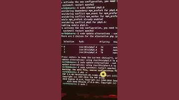How To Switch Between Multiple PHP Versions In Ubuntu