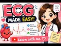 Basics about ecg #learn with me #Keep going.....