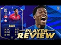 87 TOTY HONOURABLE DAVID PLAYER REVIEW HONOURABLE MENTIONS DAVID  FIFA 22 ULTIMATE TEAM