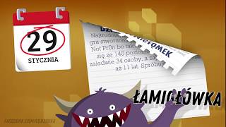 29 Stycznia - Dzień Łamigłówek
