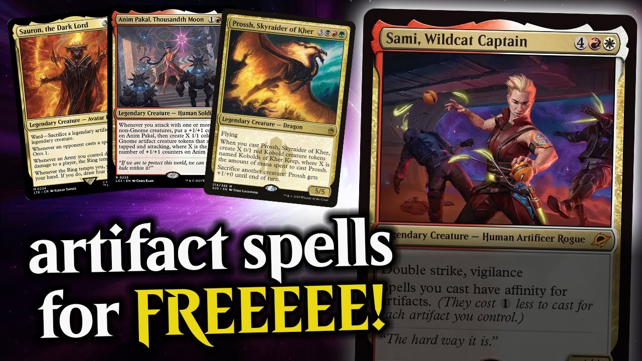 Sami, Wildcat Captain EDH | Boros Affinity & Artifact Aggro Commander Gameplay