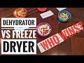 What's the Difference between Freeze Dryer and Dehydrator? Apple Experiment!