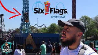 My FIRST EVER Visit to Six Flags Over Texas! | Riding INTENSE Roller Coasters! | Six Flags Vlog 2023