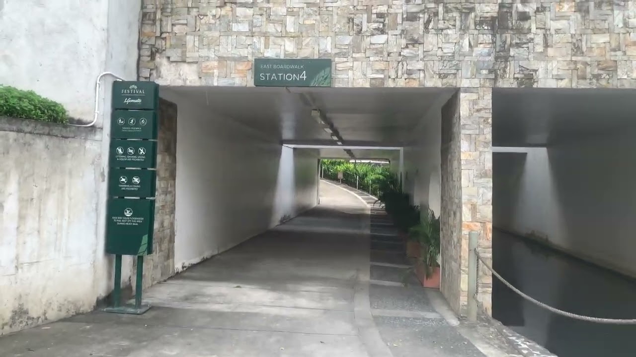 Festival Mall Riverwalk Short walk (First Vlog)