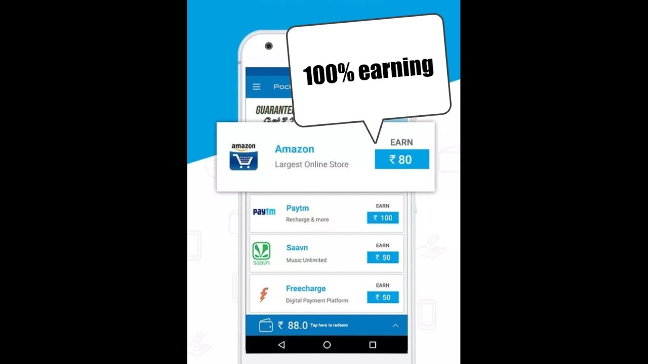 Eaening per day 100-150 rupees 100% prement proof