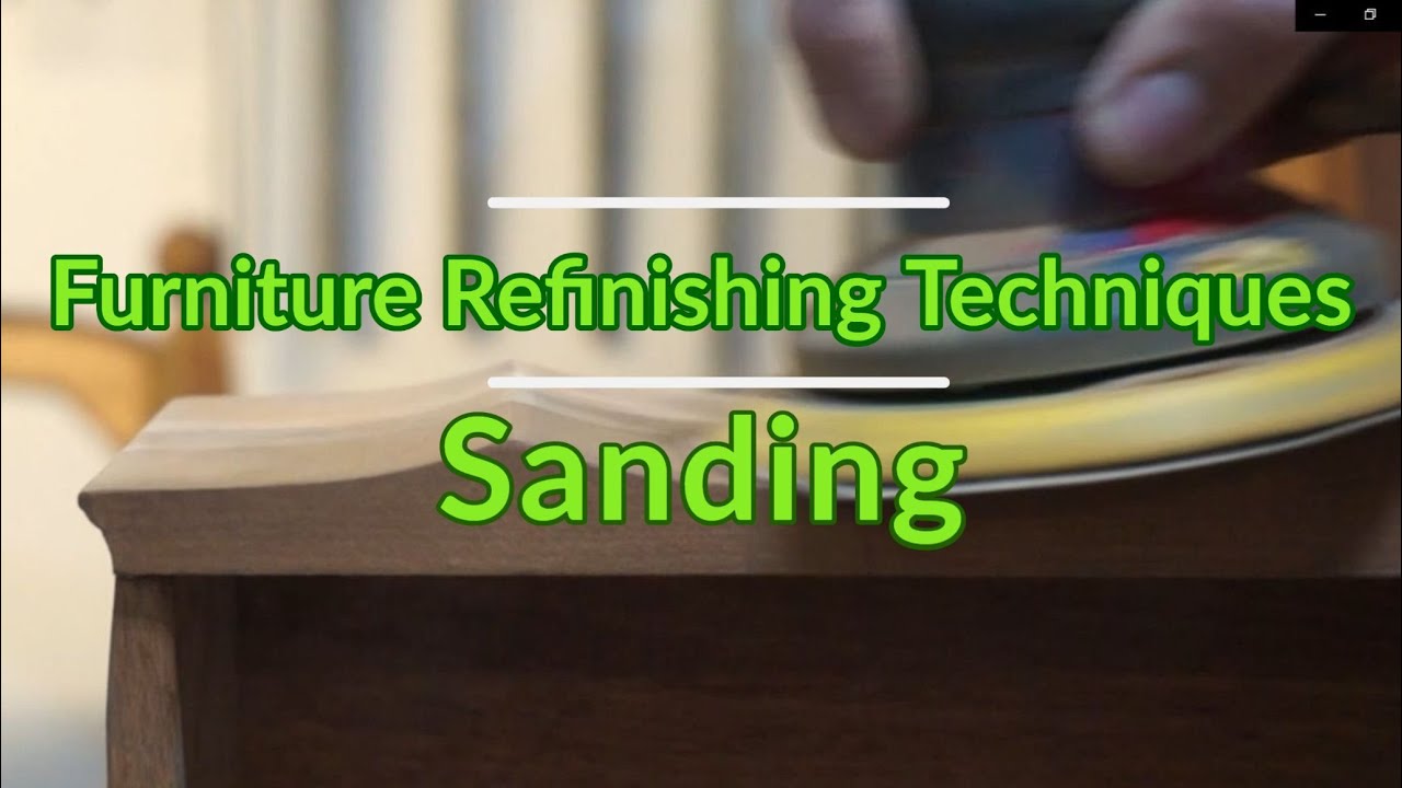 Sanding Wood Furniture Furniture Refinishing Techniques Refinishing