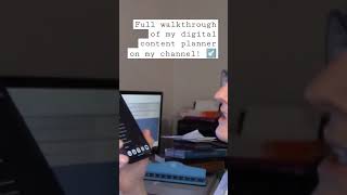 my content calendar is now fully digital
Watch the full video to see how I set this up for myself! my content calendar is now fully digital