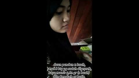 Pembuatan Sirup Jahe Merah