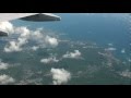 Aterrizando en Puerto Rico entrando por Cabo Rojo. vídeo sin editar.