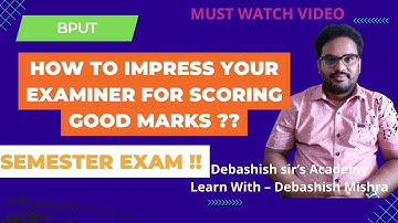 HOW TO SCORE GOOD MARKS IN THE SEMESTER EXAMS.