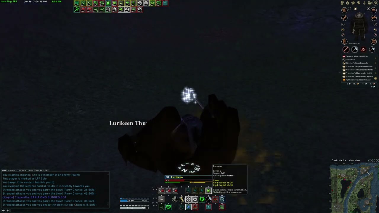 Zinc (Berserker) vs. Stranded (Nightshade) Eden DAoC