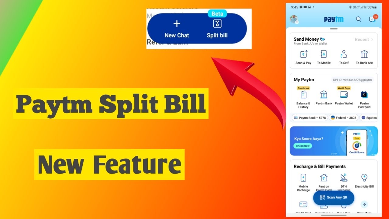 Paytm Split Bill Kya Hai Paytm Split Bill Paytm Split Payment YouTube