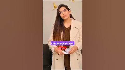 Lint Remover from Meesho #shorts