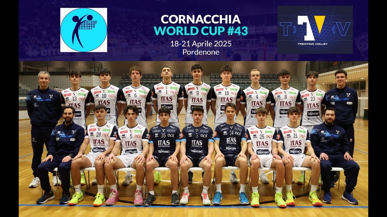 Itas Trentino - Porto Robur Costa Ravenna • Cornacchia World Cup U19M (semifinale)