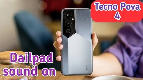 Dial Pad Sound Enable In Tecno Pova 4, Dial Pad Sound Off In Tecno Pova 4, How To Enable Dial Pad