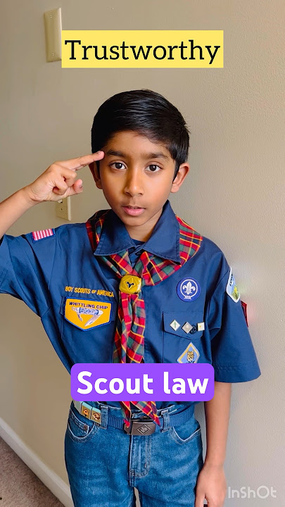 The Scout Law| Boy Scout of America| Cub Scout✌️#scout #cubscouts #usa