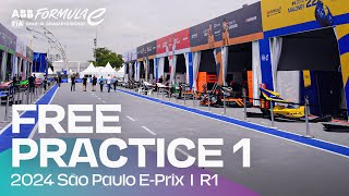2024 São Paulo E-Prix Round 1 | Free Practice 1 Session Replay