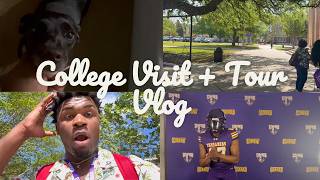 COLLEGE VLOG + Football Commit and UMHB Tour | Ep. 2