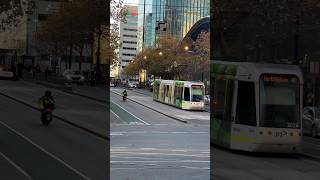 Melbourne colourful trams #melbournetrams #melbournecity #pakistaniinaustralia