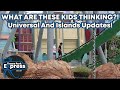 Someone Get Their Kids! Universal Studios Updates! HHN Tribute Store, Velocicoaster & Crowd Levels!