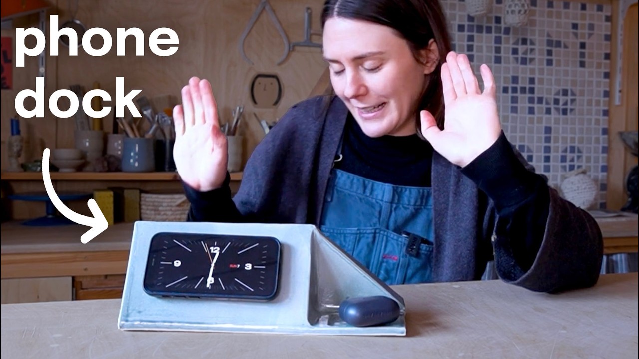 I made a home for my phone to quit doom scrolling