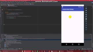 How to use alert dialog pop up prompt notification in Android Studio