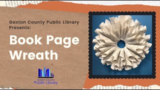 Book Wreath Craft Tutorial