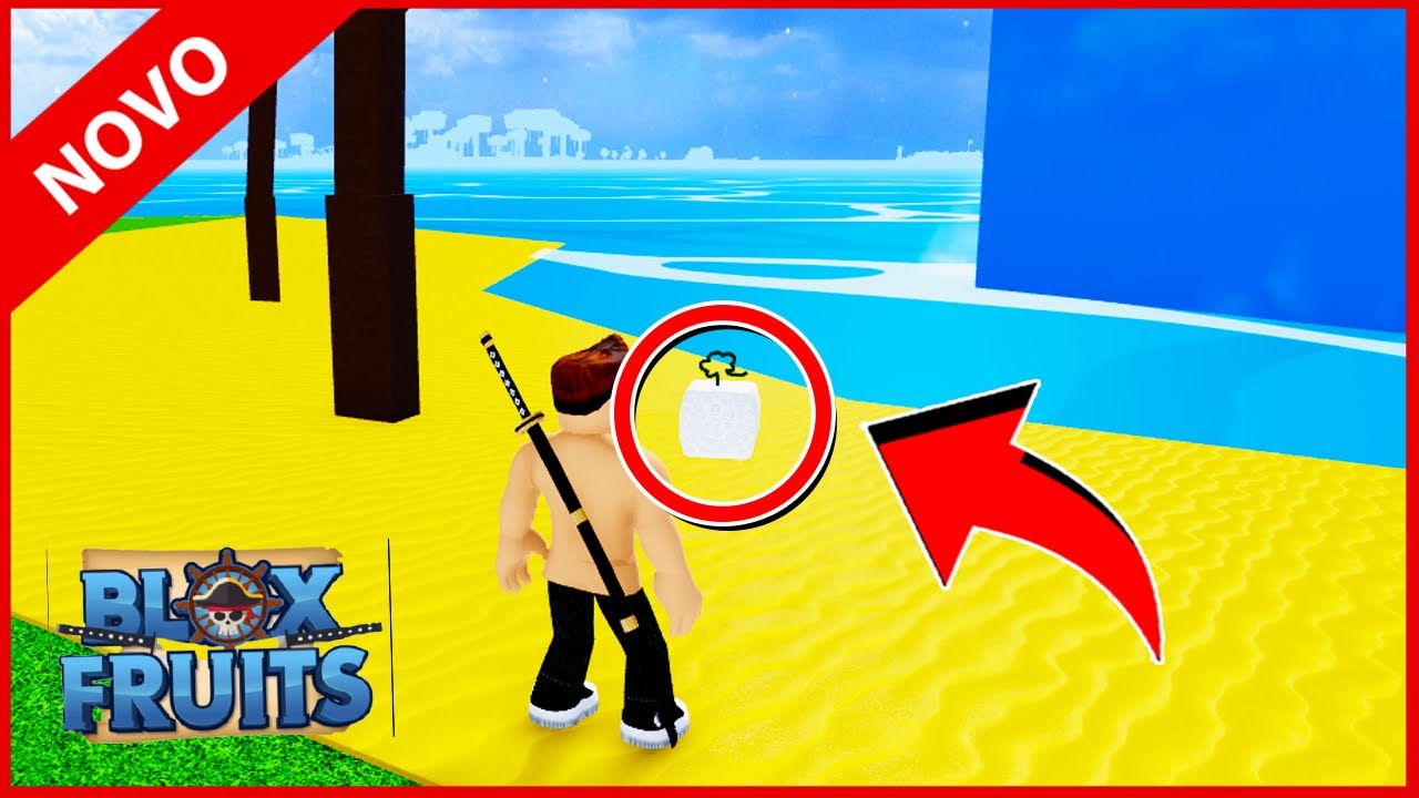 MDS!! COMO PEGAR FRUTAS GRATIS SEM O NOTIFICADOR DE FRUTAS NO SEA 1!! *BLOX  FRUITS* 