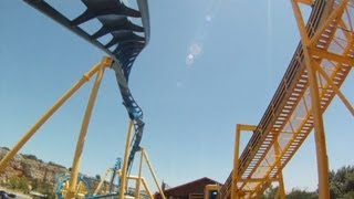 Http://clicktotweet.com/rem9_ take a ride on goliath steel inverted
roller coaster manufactured by b&m. has height of 105 ft, drop 80 5
...