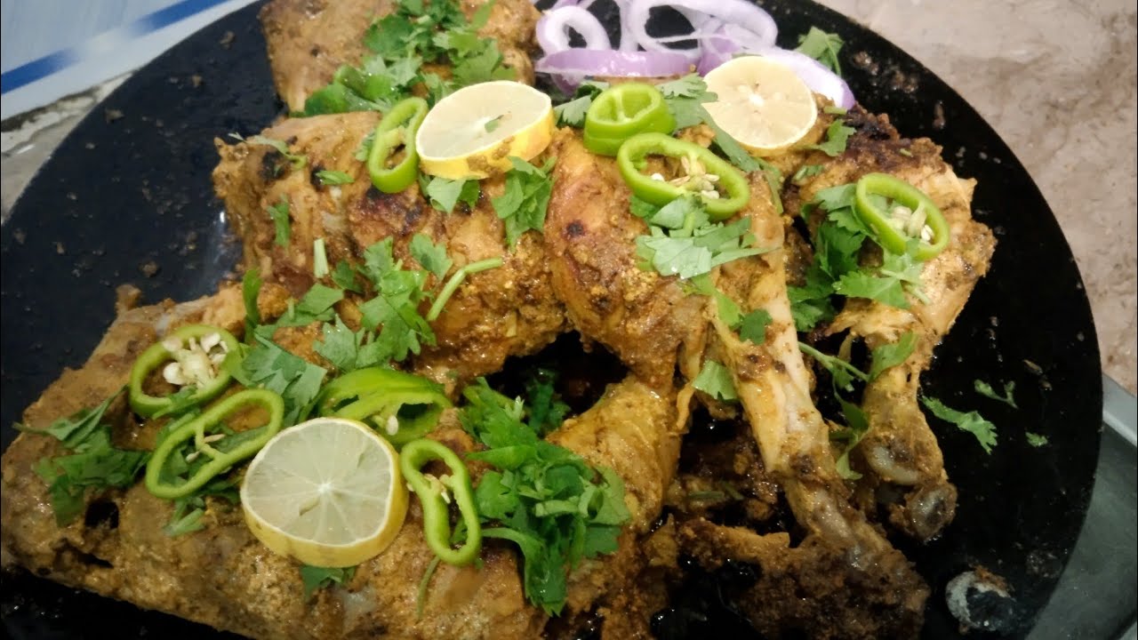 وصفة رهيبيبة ..لا تقاوم..دجاج على الصاج.tawa chicken