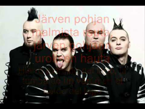 Ruoska Alasin Letras Finés Español 