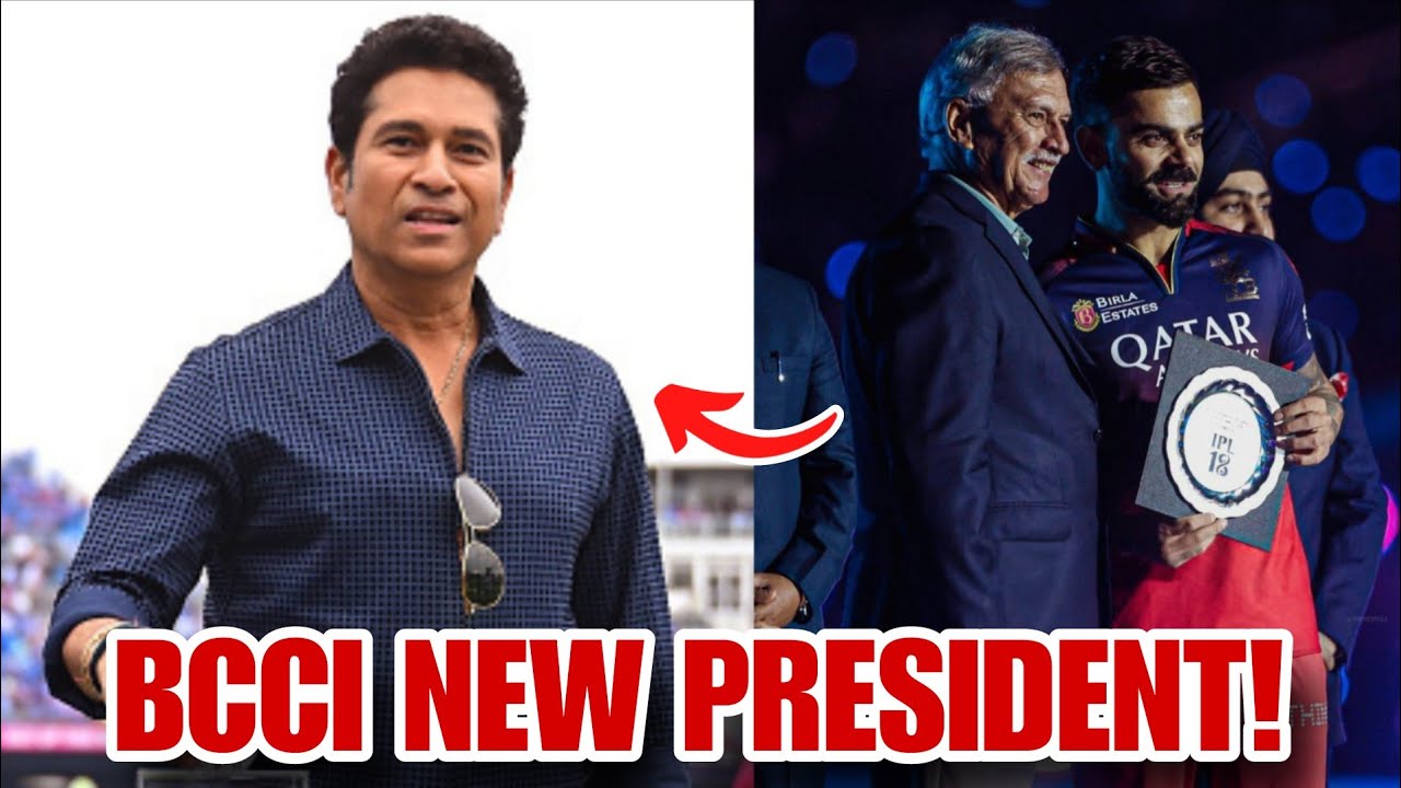 SACHIN TENDULKAR BREAKS SILENCE ON BCCI PRESIDENT RUMOURS | BIG DECISION AWAITS AT SEPTEMBER AGM