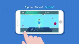 DJI Kurzanleitung | Spark | Intelligente Flugmodi Dronie Modus screenshot 4