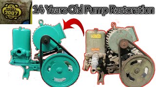 How To Repaire Donkey Pump | Donkey pump full Restoration | 14 years old water pump repairing